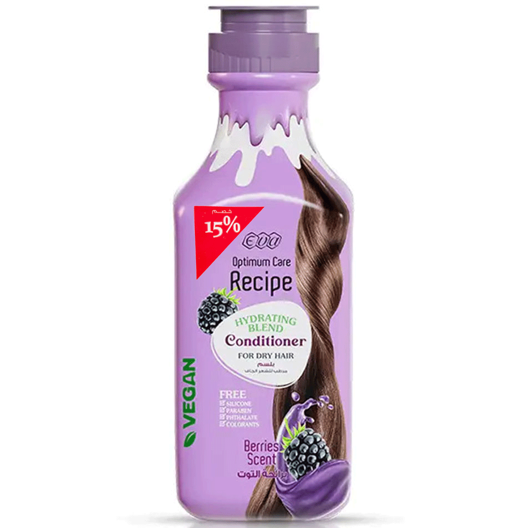 ايفا اوبتيموم كير ريسبى بلسم توت خصم 15% - Eva Optimum Care Recipe Conditioner Berries Offer 15%