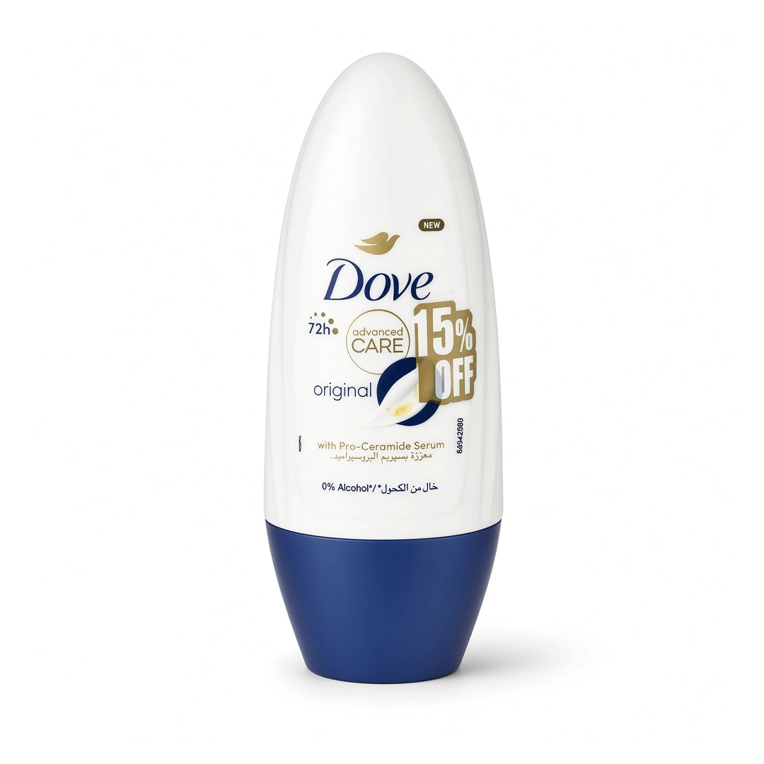 دوف رول اون اوريجينال خصم 15% - Dove Roll On Original Offer 15%