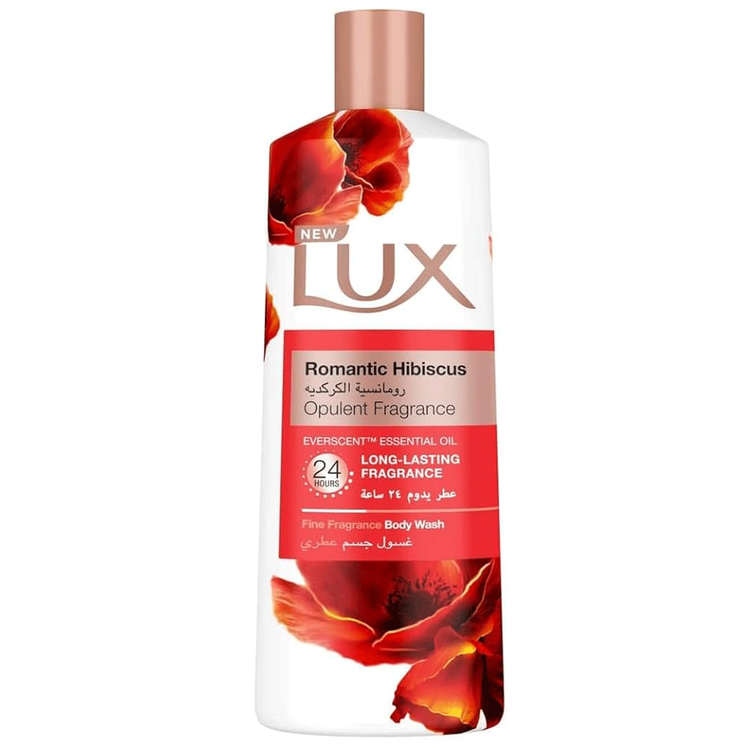 لوكس شاور رومانسية الكركدية - Lux Shower Romantic Hibiscus (250ml)