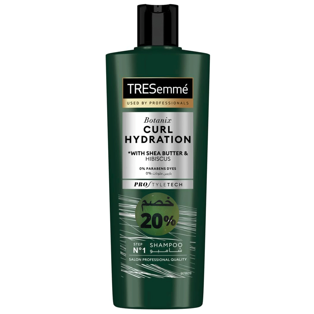 تريسمى شامبو بوتنيكس زبدة شيا و الكركديه خصم 20% - TRESemme Botanix Shea Butter & Hibiscus Offer 20% (400ml)