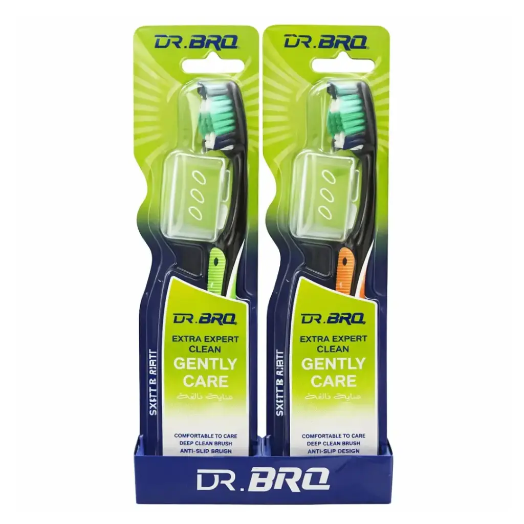 دكتور برو فرشاة اسنان بجراب اكسترا اكسبرت كلين - Doctor Bro Tooth Brush Pod Extra Expert Clean 