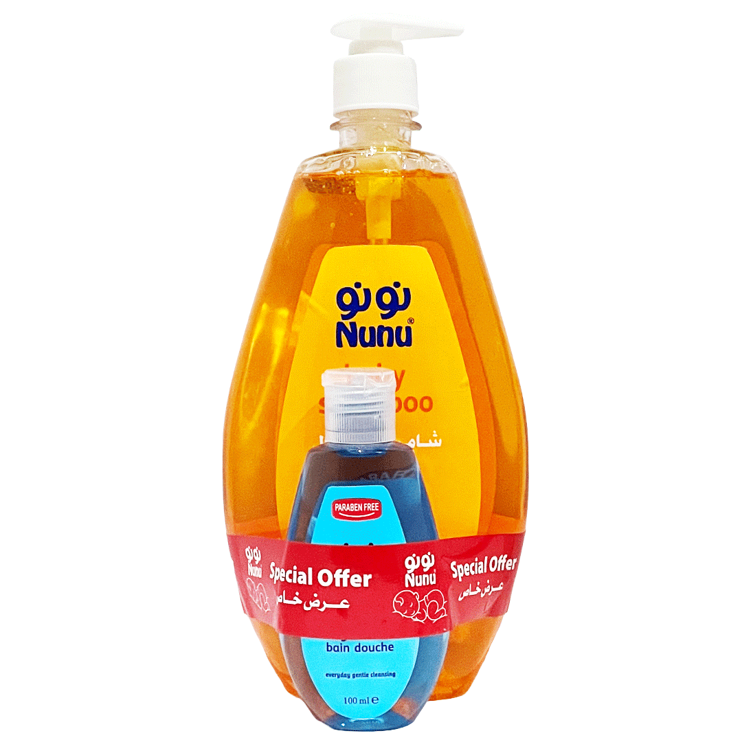 نونو شامبو + زيت 100مل - Nunu Shampoo + Oil 100ml