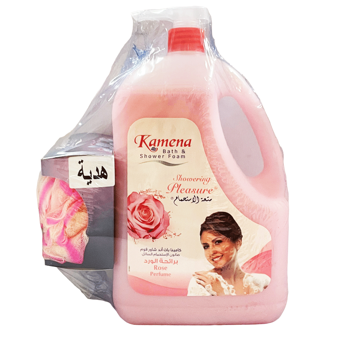 كامينا شاور ورد + هدية - Kamena Shower Rose + Gift