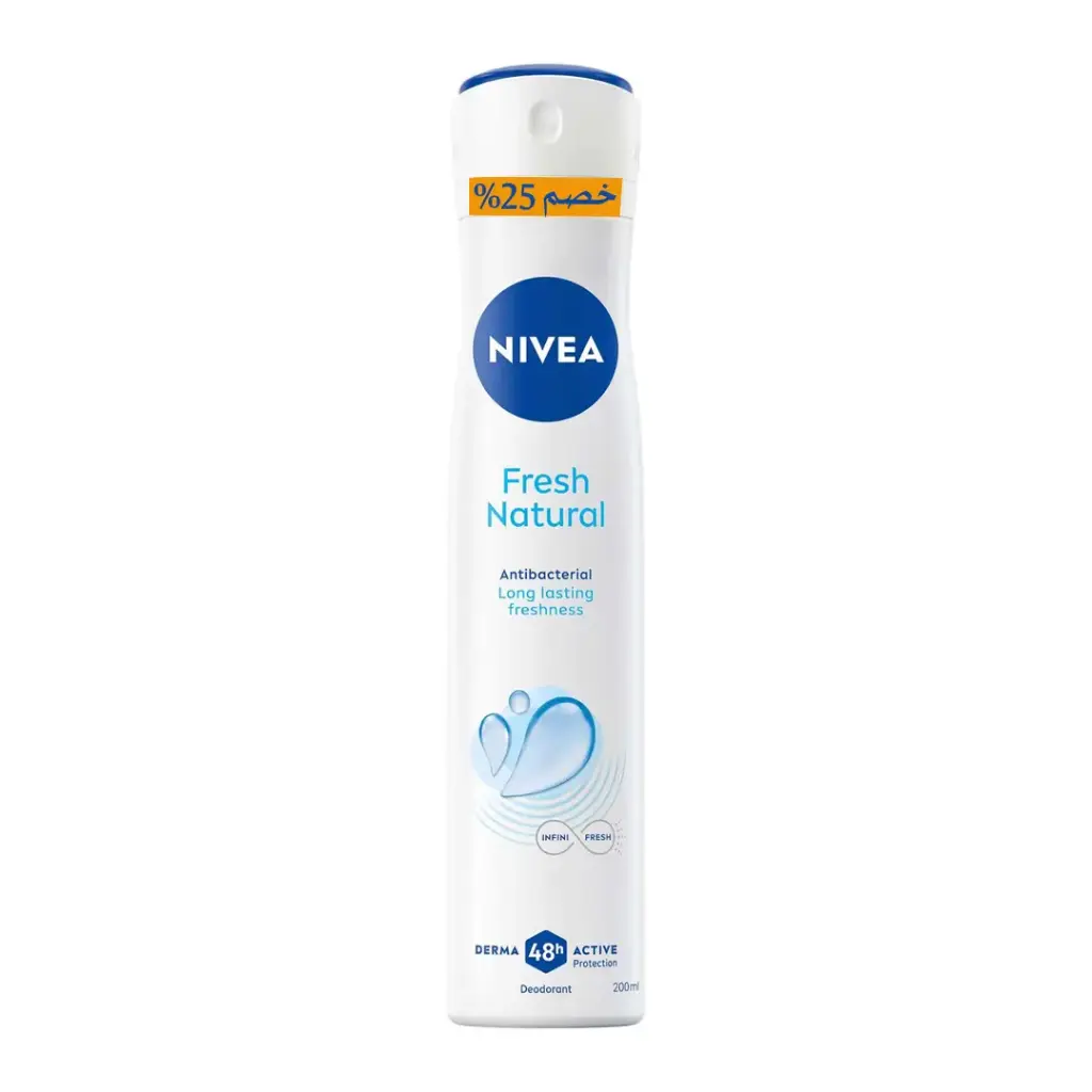 نيفيا سبراى نسائى فريش ناتشورال خصم 25% - Nivea Spray Women Fresh Natural Offer 25% 