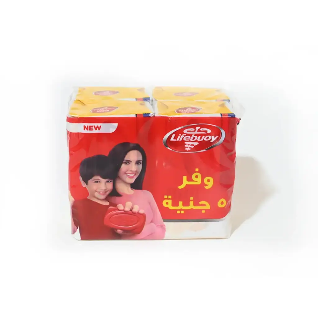 لايف بوى صابون انتعاش الليمون وفر 5 جنية - LifeBuoy Soup  Lemon Fresh Save 5EGP 4Psc