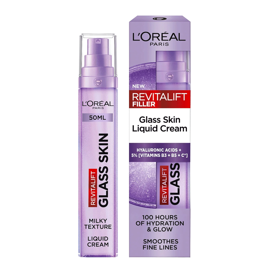 لوريال ريفايتاليفت كريم سائل - Loreal Revitalift Glass Skin