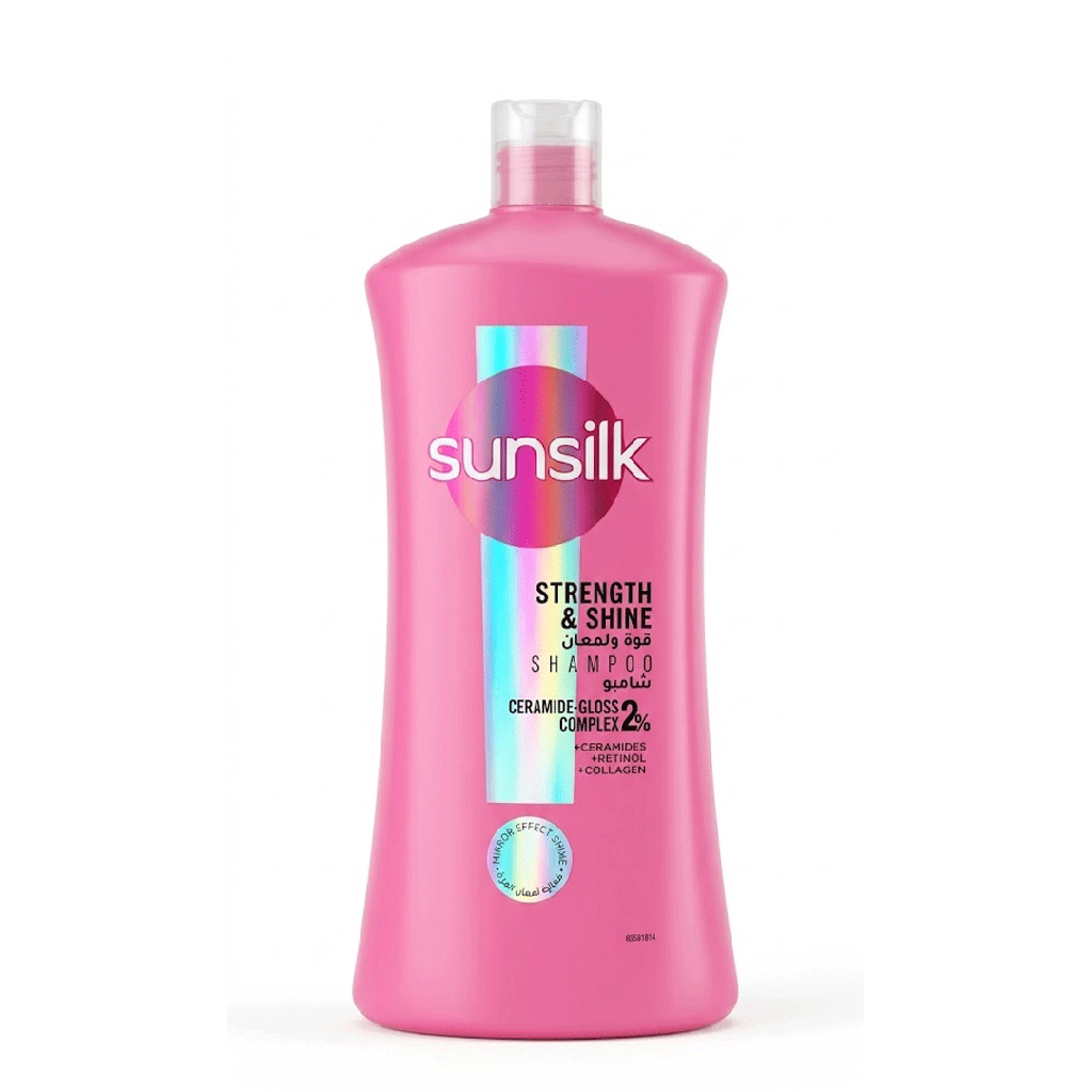 صانسيلك شامبو قوه ولمعان - Sunsilk Shampoo Shine & Strength (1L)