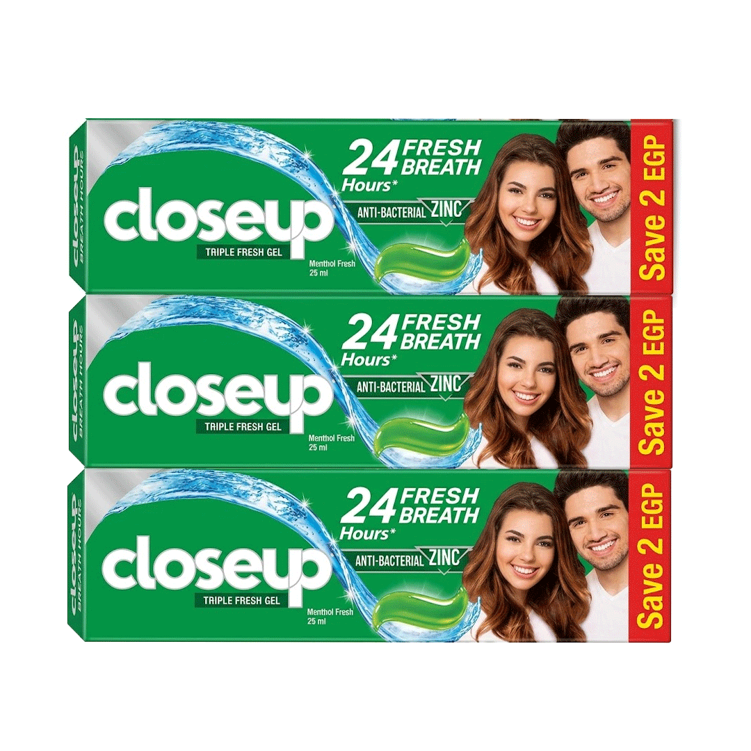 كلوس اب منتول فريش وفر 2 جنيه - Closeup Menthol Fresh Offer 2EGP 12Psc