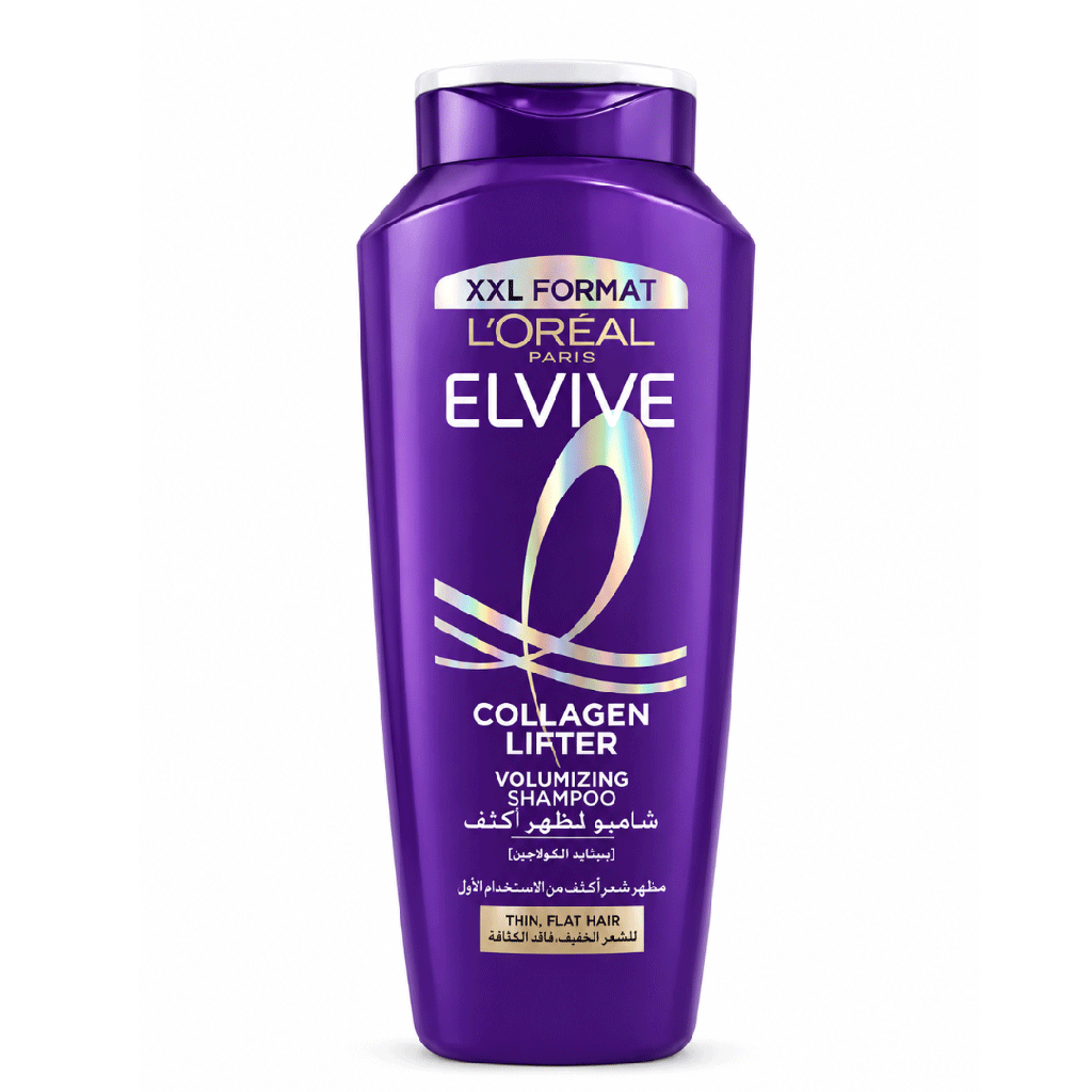 لوريال الفيف شامبو كولاجين - Loreal Elvive Shampoo Collagen (600ml)