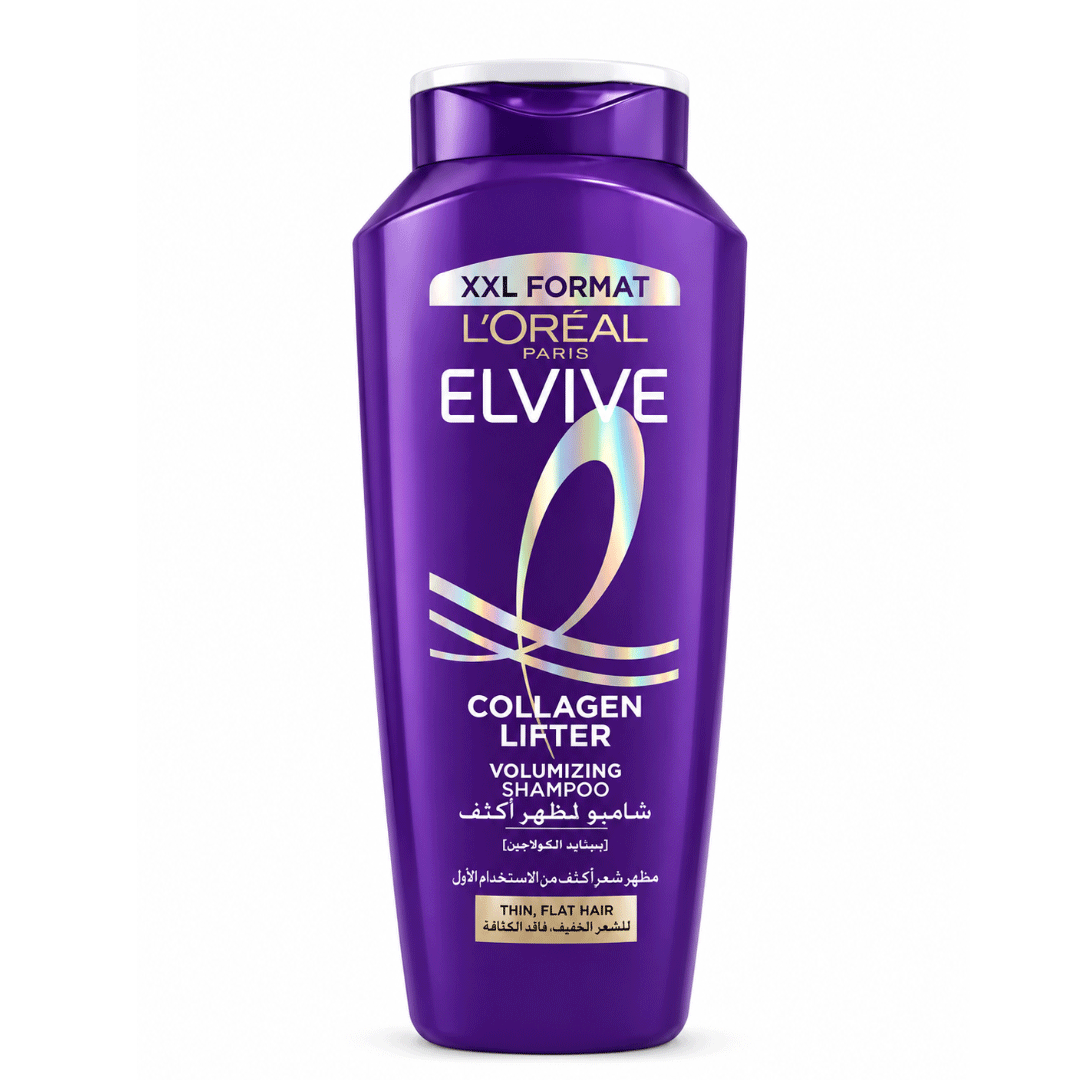 لوريال الفيف شامبو كولاجين - Loreal Elvive Shampoo Collagen (600ml)