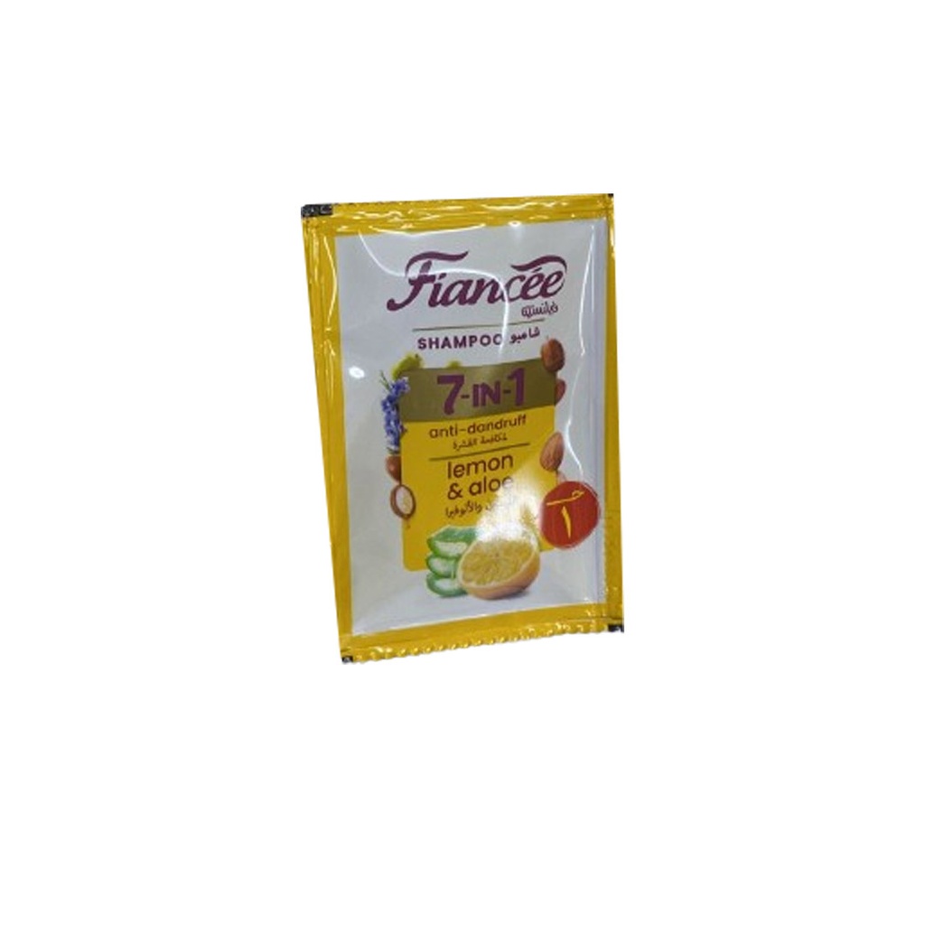 فيانسيه شامبو 7×1 ليمون&الوفيرا - Fiancee Shampoo 7×1 Lemon&Aloe 5ml (200Psc)