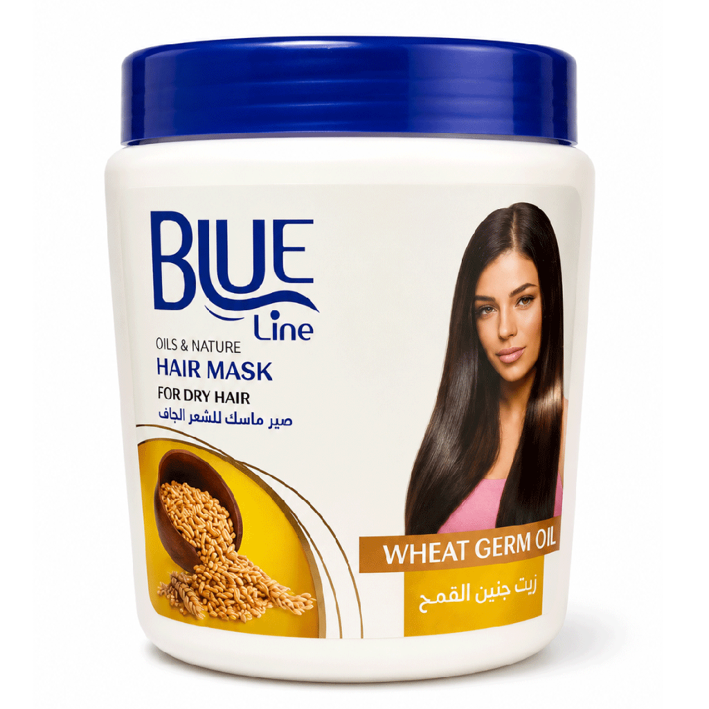 بلو لاين حمام كريم جنين القمح - Blue Line Hair Mask Wheat Germ