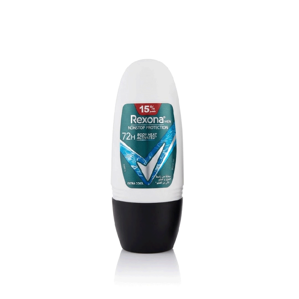 ريكسونا رول اون اكسترا كول خصم 15% - Rexona Roll On Men Xtra Cool (20ml)