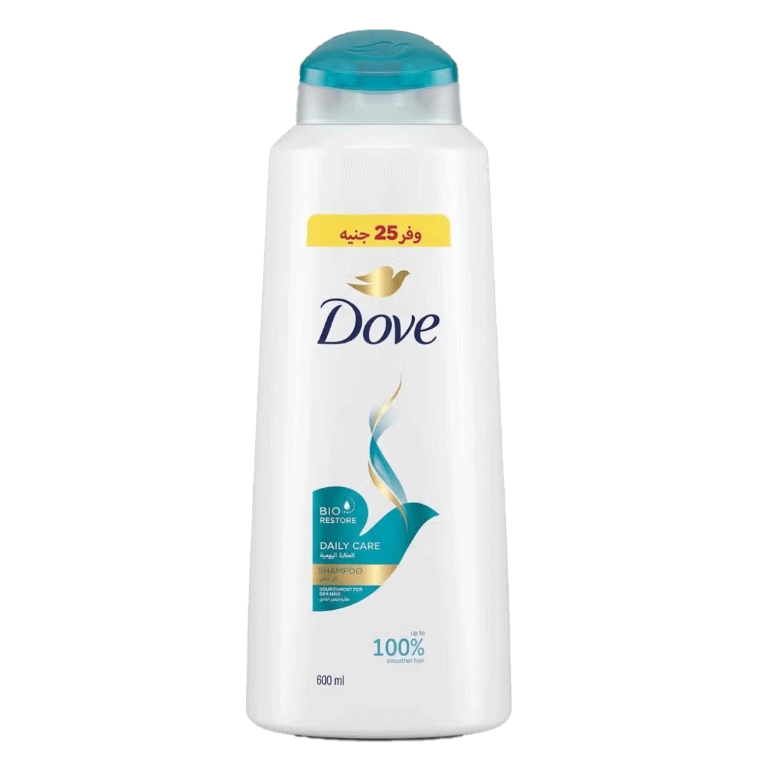 دوف شامبو عناية يومية وفر 25 جنيه - Dove Shampoo Daily Care Offer 25EGP (600ml)