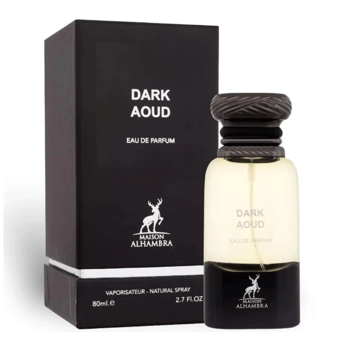الهامبرا دارك عود - Alhambra Dark Aoud EDP-M&W (80ml)