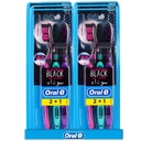 اورال بى فرشاة - Oral-B Brush (Senior, Allrounder Black, 2+1, Med, 0)
