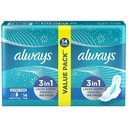 اولويز الترا رفيعة 3×1 - Always Ultra Thin 3in1 (Extra Long, All Day, Value Pack, 14PC)