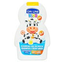 اون لاين شامبو&شاور - On line Shampoo&Body Wash (250ml, Milk&Honey)