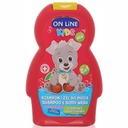 اون لاين شامبو&شاور - On line Shampoo&Body Wash (250ml, Cherry)