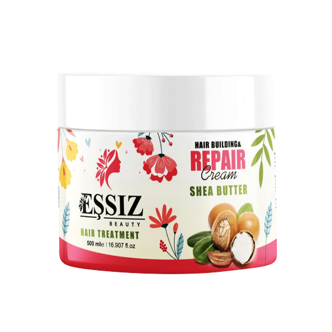 ايسيز كريم شعر ترميم زبدة شيا - Essiz Hair Cream Repair Shea Butter  (500ml)