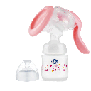 بابلز شفاط ثدى + ببرونة بينك - Bubbles Breast Bumb + Fedder Pink