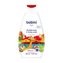 بوبينى شاور الفقاعات بالفراولة - Bobini Bubble Bath Strawberry scent (500ml)