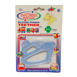 [4711146226525] Camera Teether Silicon - Boat No:22652 Color: Blue