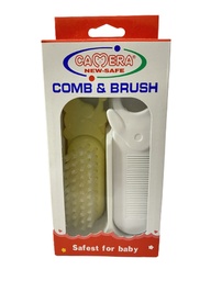 [4711146201775] Camera Comb &amp; Brush No:20177 Color: Yellow