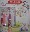 ترى كول فرشاة اسنان - TRI.COOL Tooth Brush (Kids, No:3027, Soft)