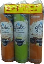 جليد ملطف جو - Glade Air Freshener (Normal, 300ml, Elegant Amber&Oud, 2+1)