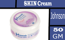 جونسون كريم مرطب - Johnson Moisturizing Cream (50 g, Glycerin)
