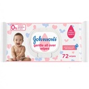 جونسون مناديل - Johnson Wipes (Special price, 72PC)