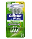 جيليت بلو 3 - Gillette Blue 3 (Shaver, Sensitive, 3PC)