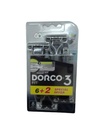 دوركو فيت بيس 3 - Dorco Fit Pace 3 (6+2PC)