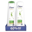 دوف شامبو - Dove Shampoo (400ml, Anti Fall, + conditioner 60%)