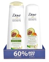 دوف شامبو - Dove Shampoo (400ml, Strevgthening Ritual, + conditioner 60%)