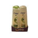دوف شامبو ضد تساقط - Dove Shampoo Fall Rescue (360ml, + conditioner 60%)
