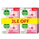 ديتول صابون - Dettol Soap 4Psc (115g, Skincare, Discount 2E.L)