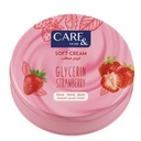 كير اند مور كريم جليسرين - Care & More Glycerin Cream (75ml, فراولة)
