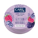 كير اند مور كريم جليسرين انتعاش التوت - Care & More Glycerin Cream Mixed Berries (75ml)