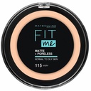 مايبلين فيت مى بودر - MAYBELLINE FIT me Powder (12g, 115 Ivory)
