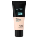 مايبلين فيت مى فونديشن - MAYBELLINE FIT me Foundation (30ml, 107 Ros Beig)
