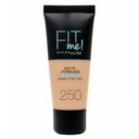 مايبلين فيت مى فونديشن - MAYBELLINE FIT me Foundation (30ml, 250 Sun Beige)