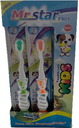 مستر ستار فرش اسنان - Mr.Star tooth brush (Kids, No:01A, Soft)