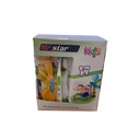 مستر ستار فرش اسنان اطفال - Mr.Star tooth brush Kids (No:W-047B, Soft)