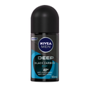 نيفيا رول اون رجالى - Nivea Roll On Men (50ml, Deep Black Carbon Beat, without)