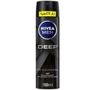 نيفيا مزيل - Nivea Deodorant (Spray, men, 150ml, Deep Dark Wood, Save 10 EGP)