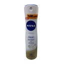 نيفيا مزيل - Nivea Deodorant (Spray, Woman, 150ml, Clean Protect, discount 20%)