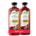 هربل ايسنسز شامبو - Herbal Essences Shampoo (400ml+400ml, Arabica Coffee, +Conditioner 33%)