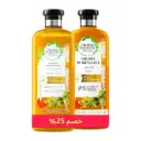 هربل ايسنسز شامبو - Herbal Essences Shampoo (400ml+400ml, Moringa Gold, +Conditioner 25%)